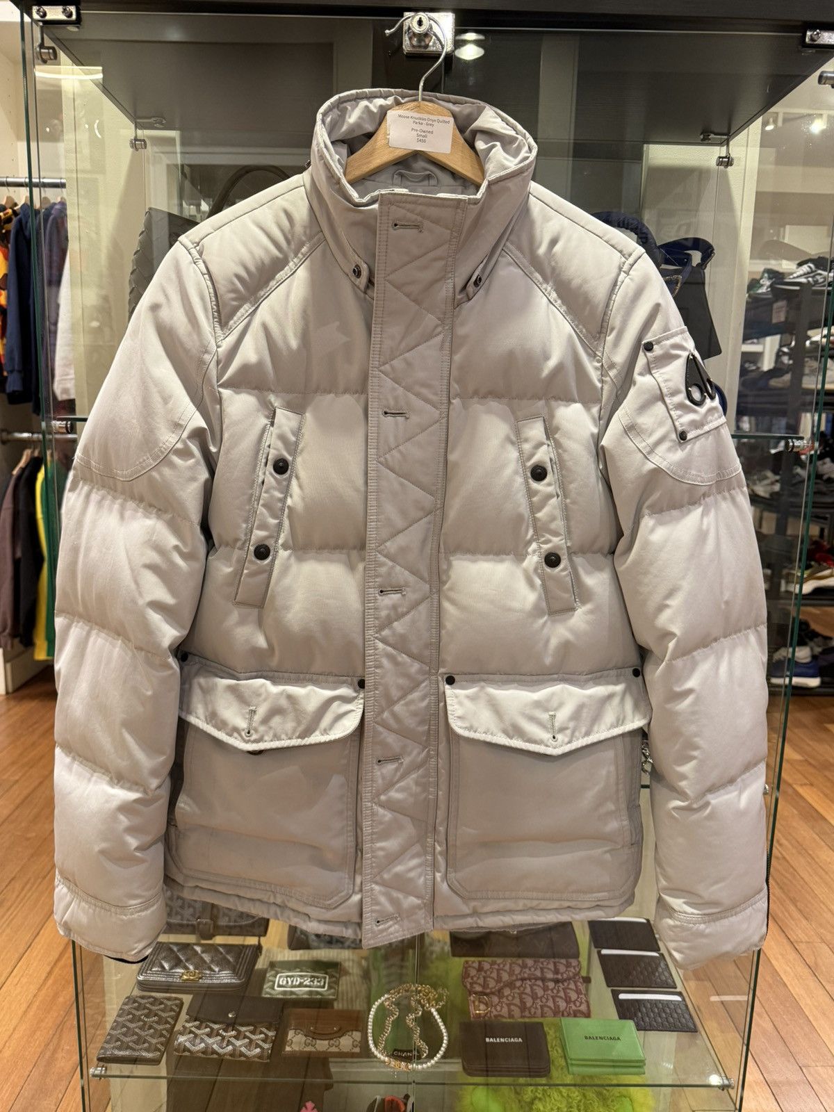 Moose Knuckles Moose Knuckles Onyx Quilted Parka Size US S / EU 44-46 / 1 - 1 Thumbnail