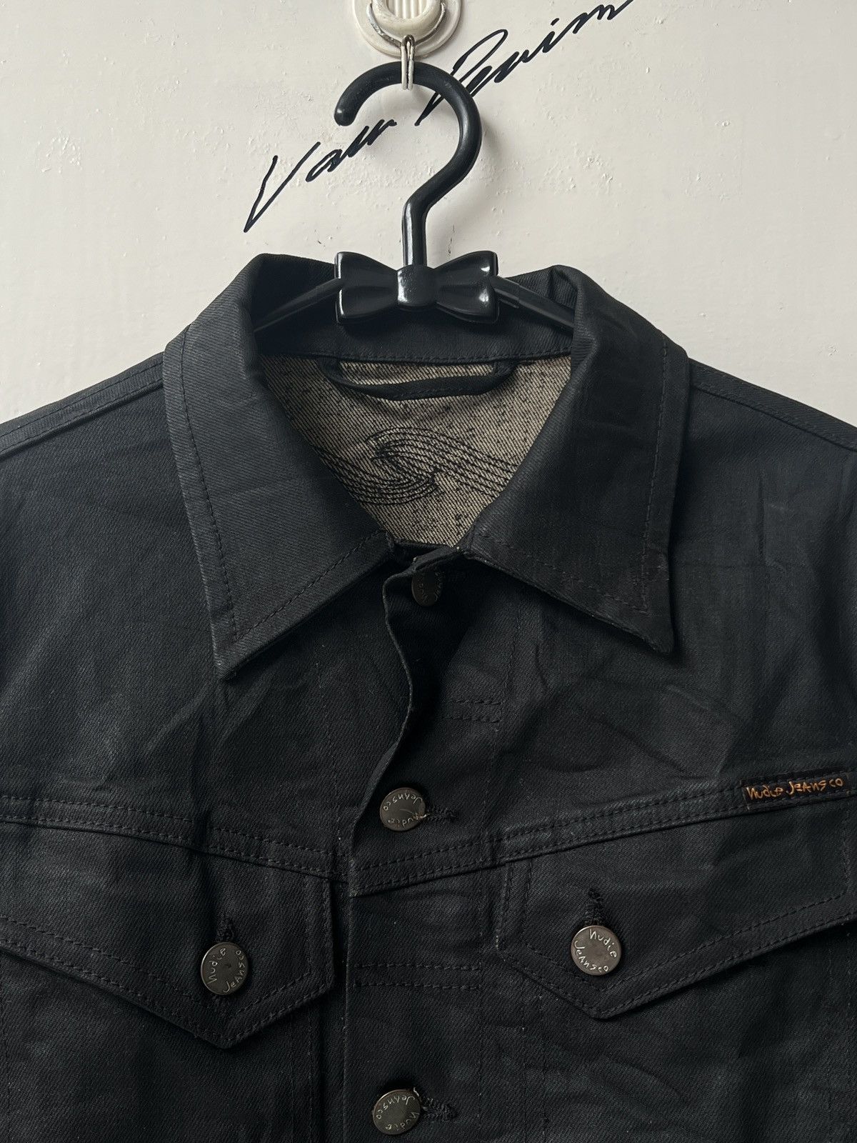 Nudie Jeans NUDIE JEANS CO Black Denim Jacket Size US XS / EU 42 / 0 - 4 Thumbnail