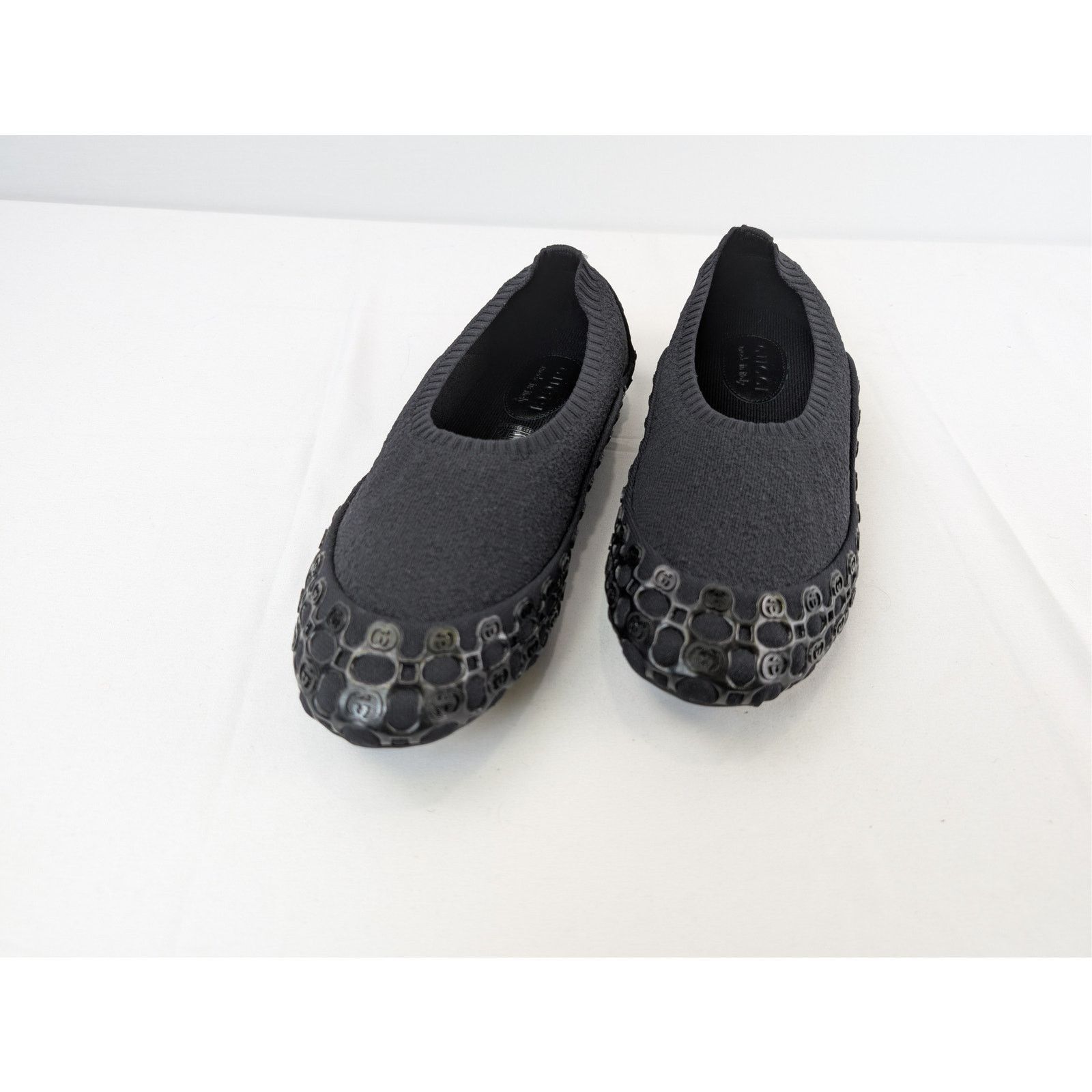 Gucci o1rshd1 Elastic Fabric slip-ons Shoes in Black Size US 10 / EU 43 - 8 Thumbnail