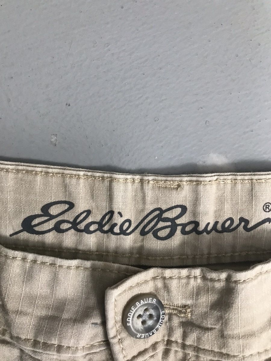 Eddie Bauer × Vintage Vintage Ykk Eddie Bauer cargo Jorts Size US 30 / EU 46 - 4 Thumbnail