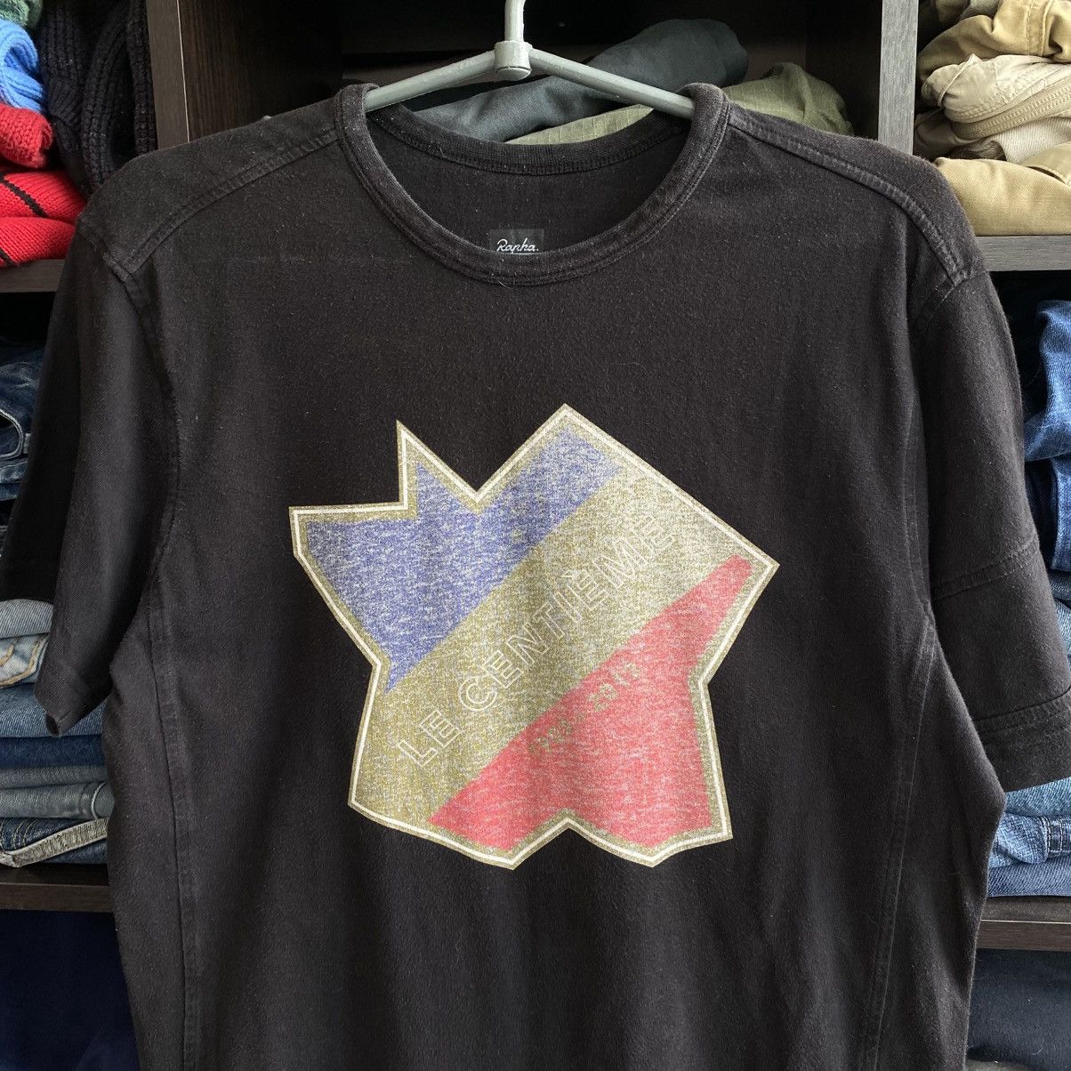 Rapha Mens Rapha Big Logo y2k cycles sky pro cycling tee Size US M / EU 48-50 / 2 - 2 Thumbnail