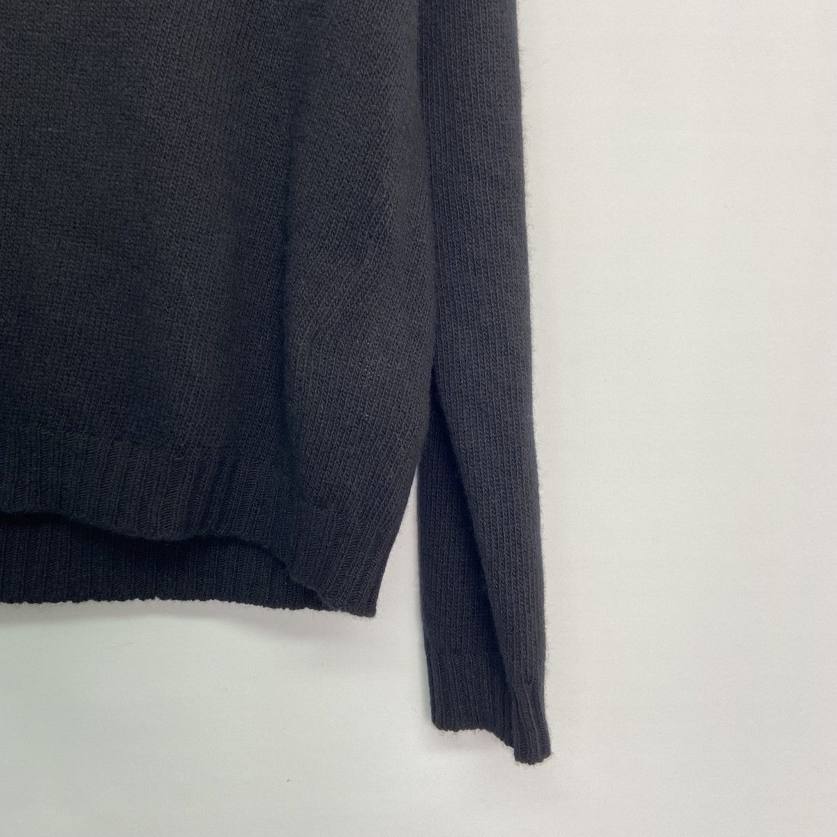 Valentino Valentino Collection Black Wool Knit Sweater K26WX Size S / US 4 / IT 40 - 5 Thumbnail
