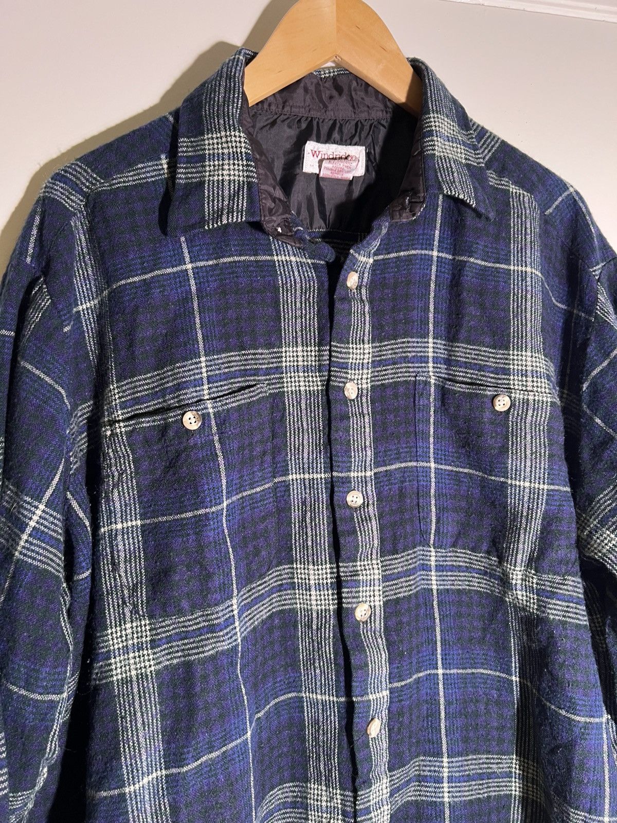 Vintage 90’s 2000’s Y2K VTG Vintage Windridge Retro Flannel Shirt Size US XL / EU 56 / 4 - 3 Thumbnail