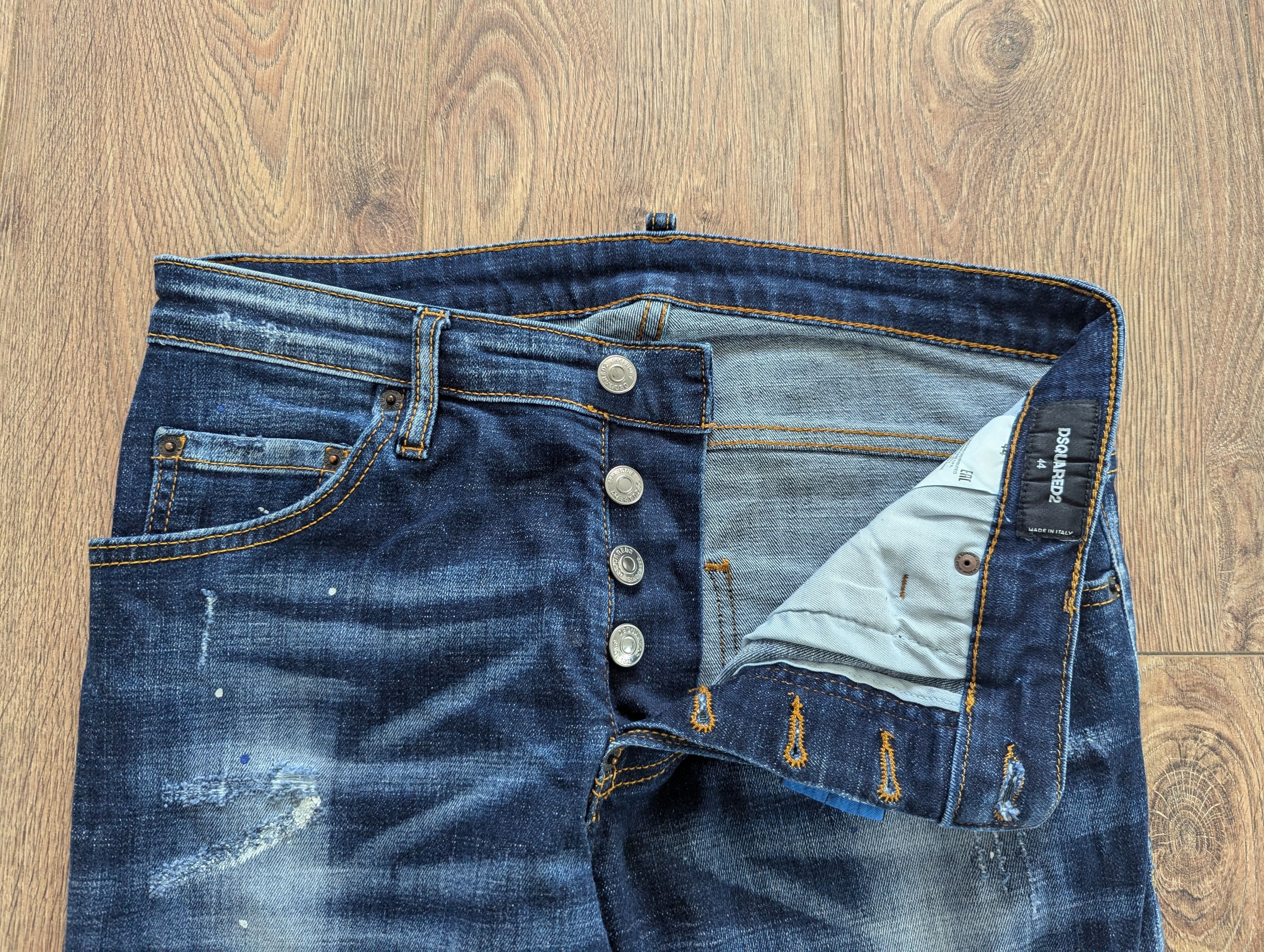 Dsquared2 Dsquared2 Tidy Biker Jean Made In Italy Luxury Brand Size US 28 / EU 44 - 11 Thumbnail