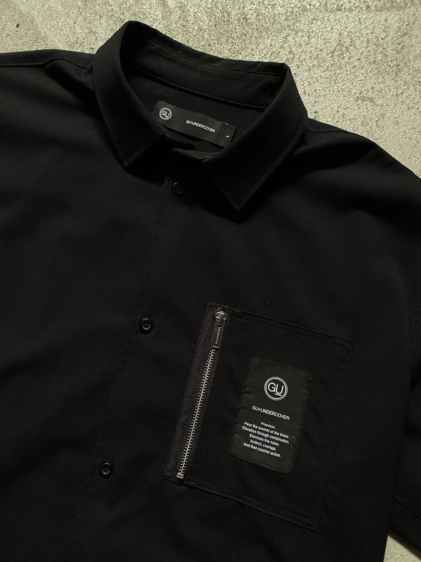 Undercover UNDERCOVER GU SHORTSLEEVE SHIRT Size US L / EU 52-54 / 3 - 3 Thumbnail