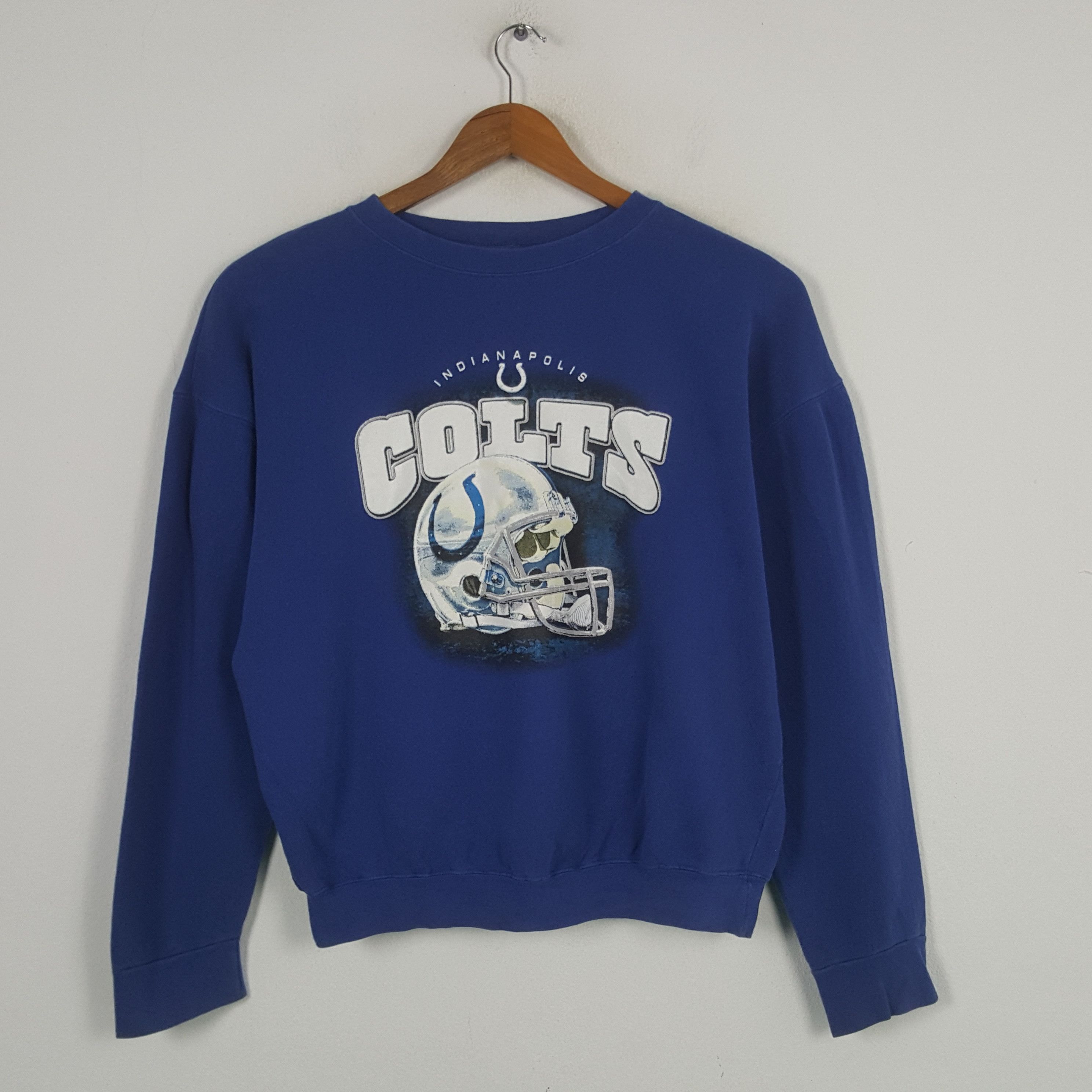 NFL × Vintage Vintage COLTS INDIANAPOLIS American Sport Sweatshirt C286N1 Size US XXL / EU 58 / 5 - 1 Thumbnail