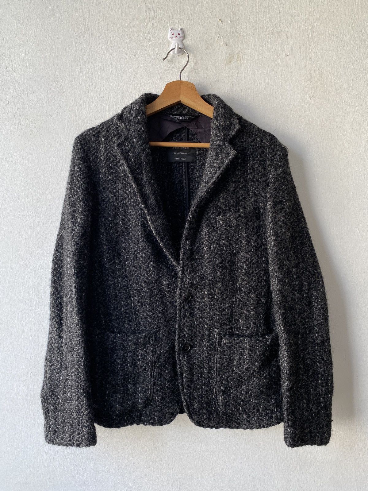 Aran Isles Knitwear × Japanese Brand × Journal Standard 2000s - Journal Standard Trisect Design By John Branigan Size US M / EU 48-50 / 2 - 4 Thumbnail