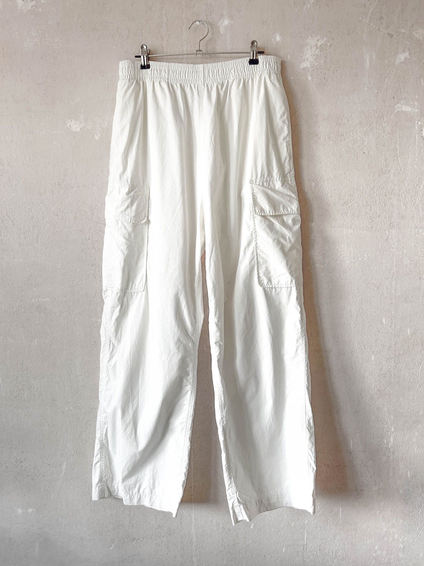 image of Our Legacy Cargo Trousers in White, Men's (Size 30)