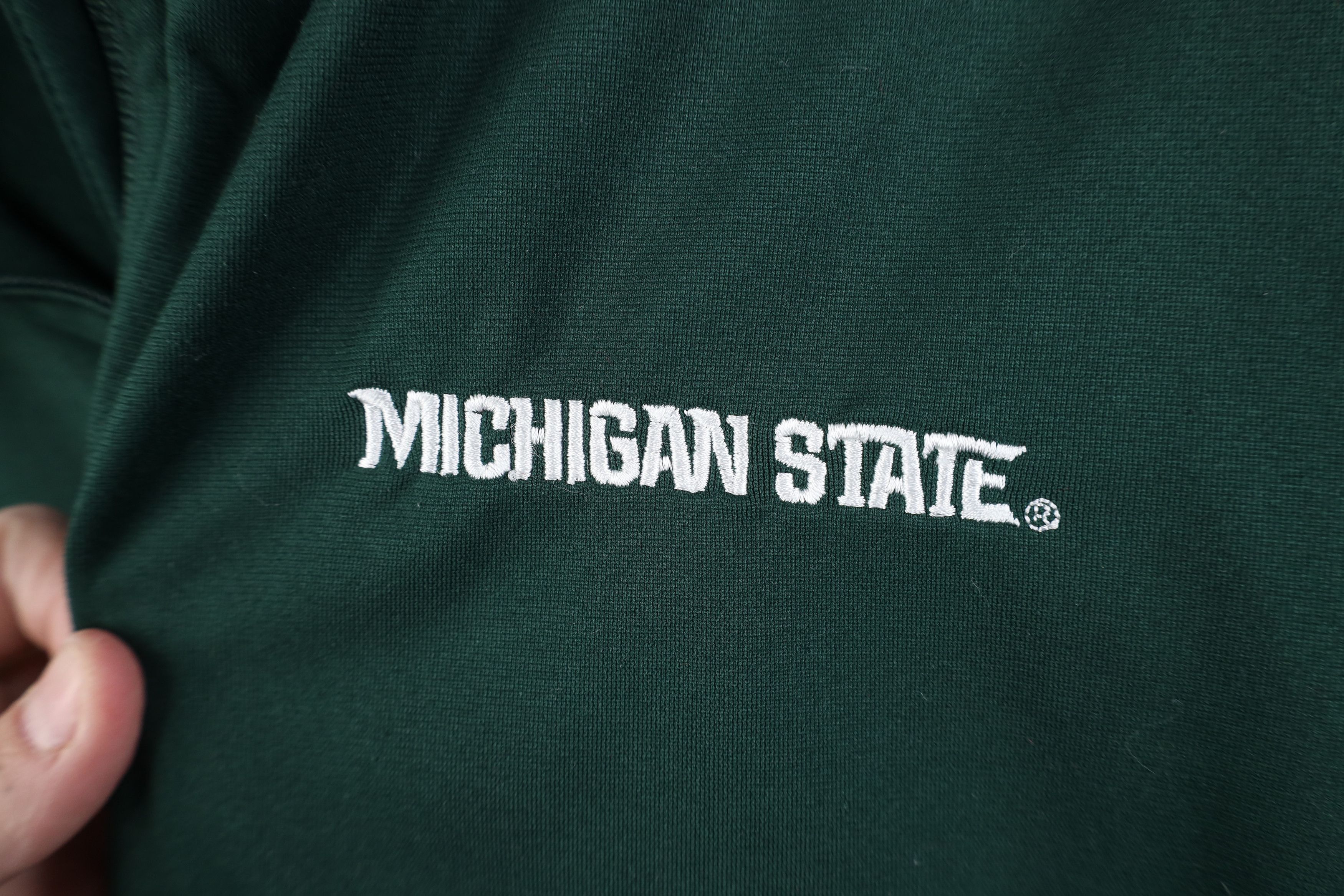 Nike Nike Michigan State University 1/4 Zip Pullover Sweater Size US S / EU 44-46 / 1 - 4 Thumbnail