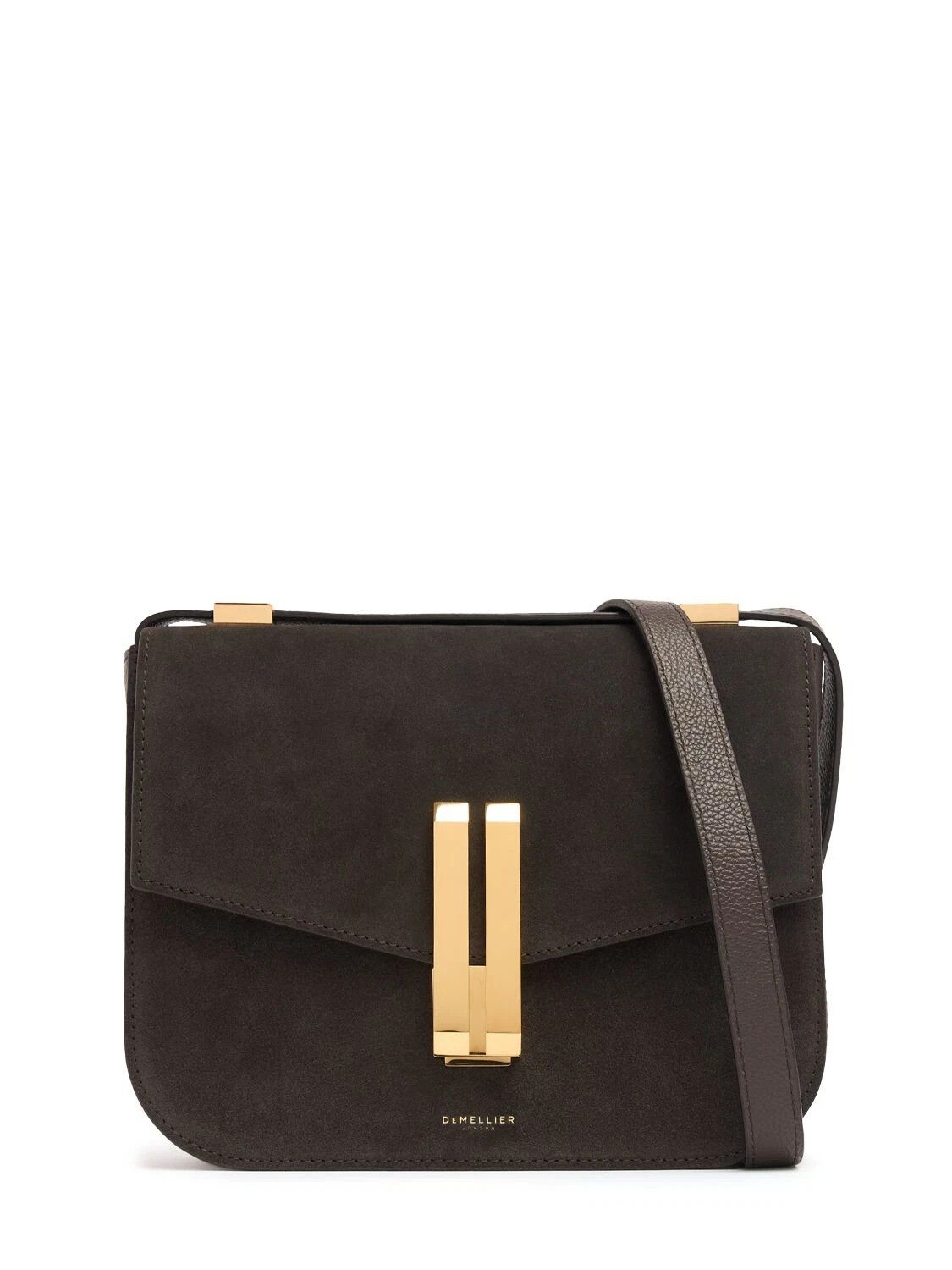 Other DEMELLIER Vancouver Espresso Suede Shoulder Bag Size ONE SIZE - 1 Thumbnail
