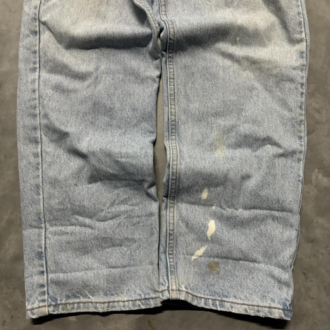 Levi's × Vintage Crazy Vintage 90s Light Wash Levi’s Orange Tab Denim Jeans! Size US 36 / EU 52 - 6 Thumbnail