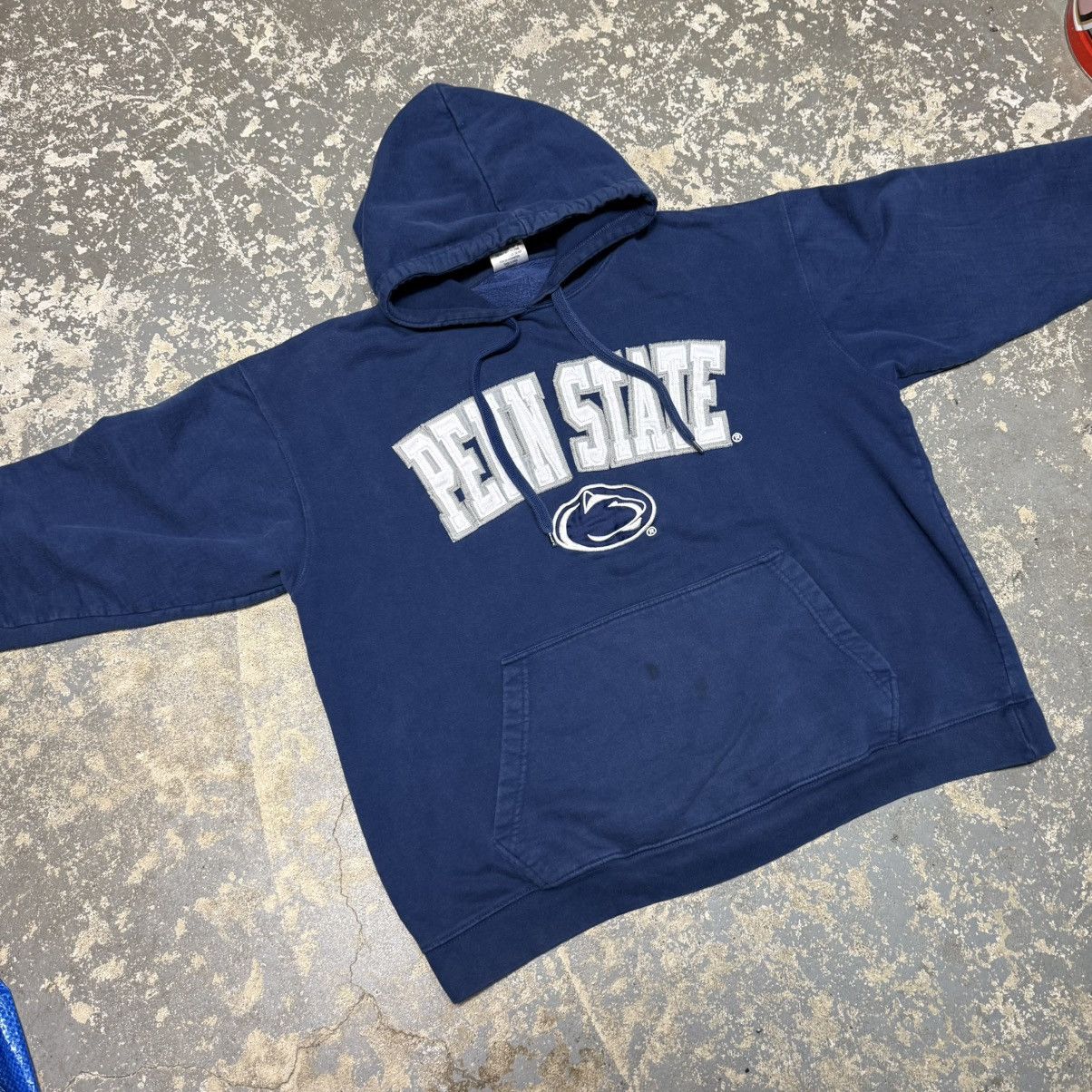 Champion Vintage Penn State University Y2K Hoodie Sweatshirt Size US XL / EU 56 / 4 - 3 Thumbnail