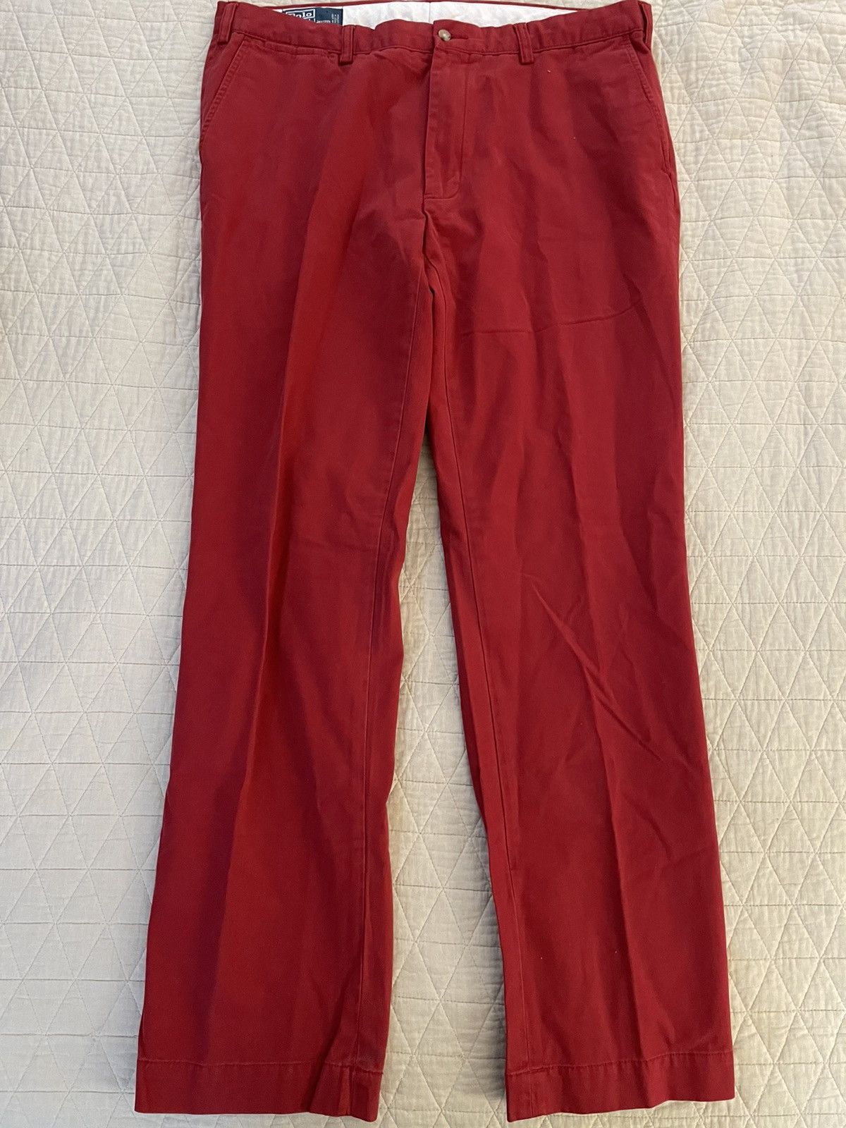 Polo Ralph Lauren The Iconic Flat Front Chino Pant Size US 38 / EU 54 - 2 Thumbnail