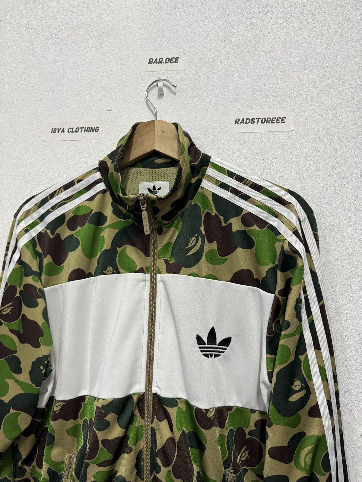 Adidas × Bape Adidas x Bape Firebird Camo Track Jacket Size US L / EU 52-54 / 3 - 2 Thumbnail