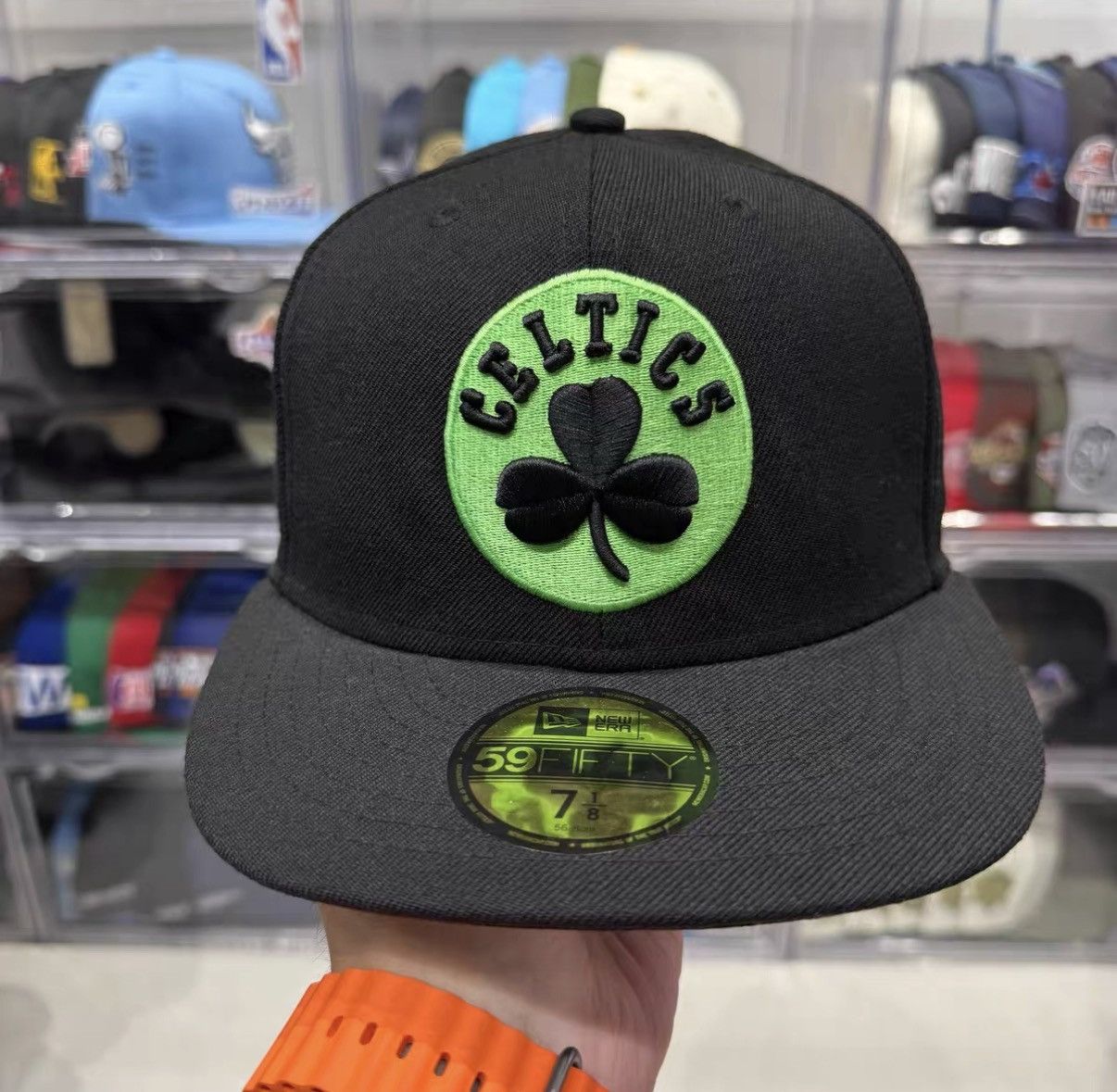 New Era New Era NBA Boston Celtics Flat Brim Baseball Cap J32 Size ONE SIZE - 1 Thumbnail
