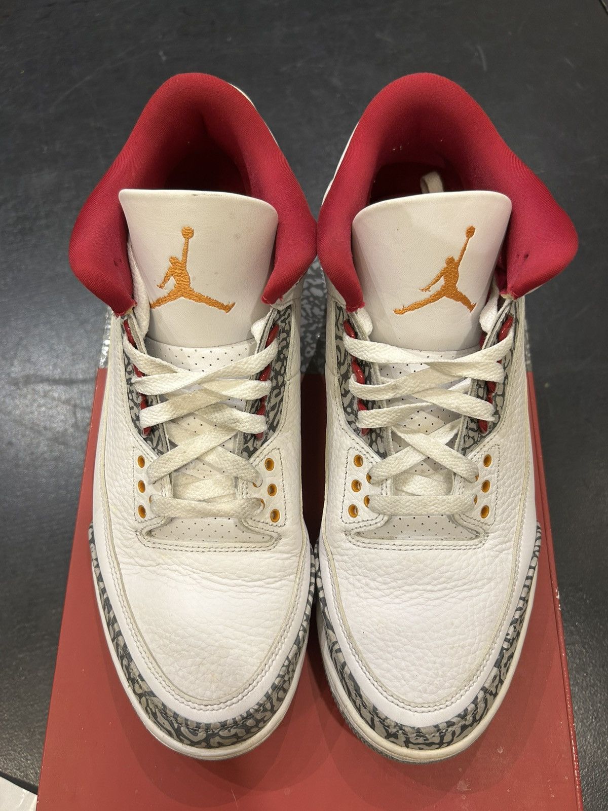 Jordan Brand Jordan 3 Retro ‘Cardinal’ Size US 11 / EU 44 - 4 Thumbnail