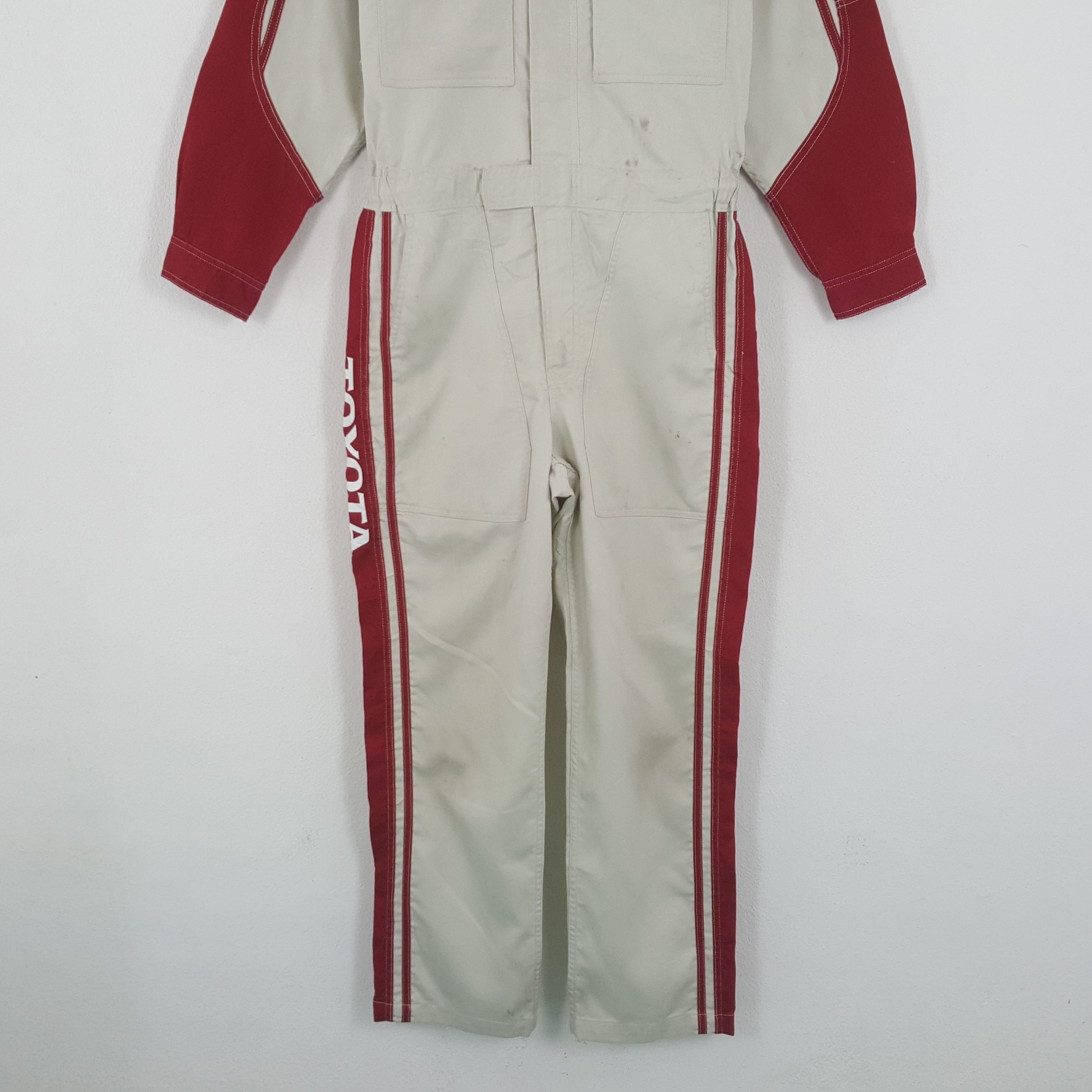 Vintage Vintage TOYOTA TECNO Japanese Racing Team Coerall Jacket Size US M / EU 48-50 / 2 - 6 Thumbnail