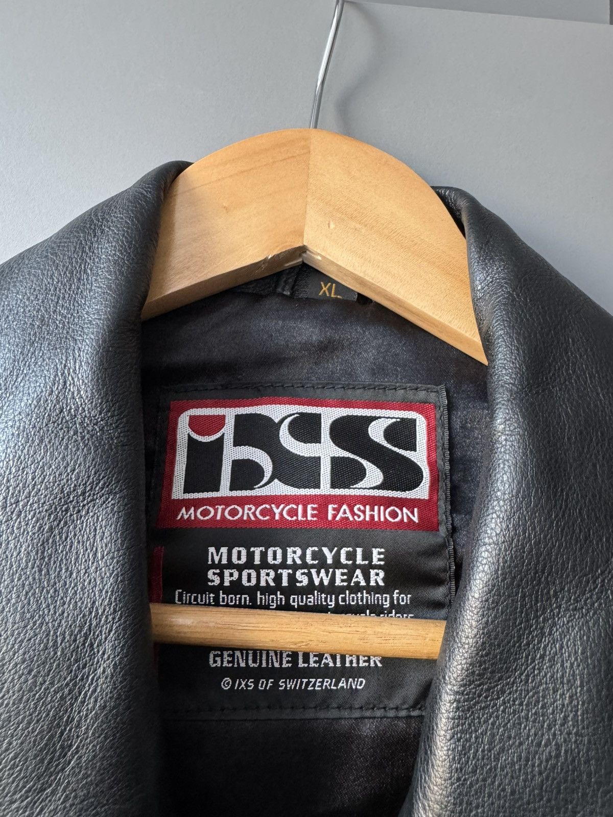 Genuine Leather Vintage Ixs Racing very rare leather jacket y2&k Size US XL / EU 56 / 4 - 6 Thumbnail