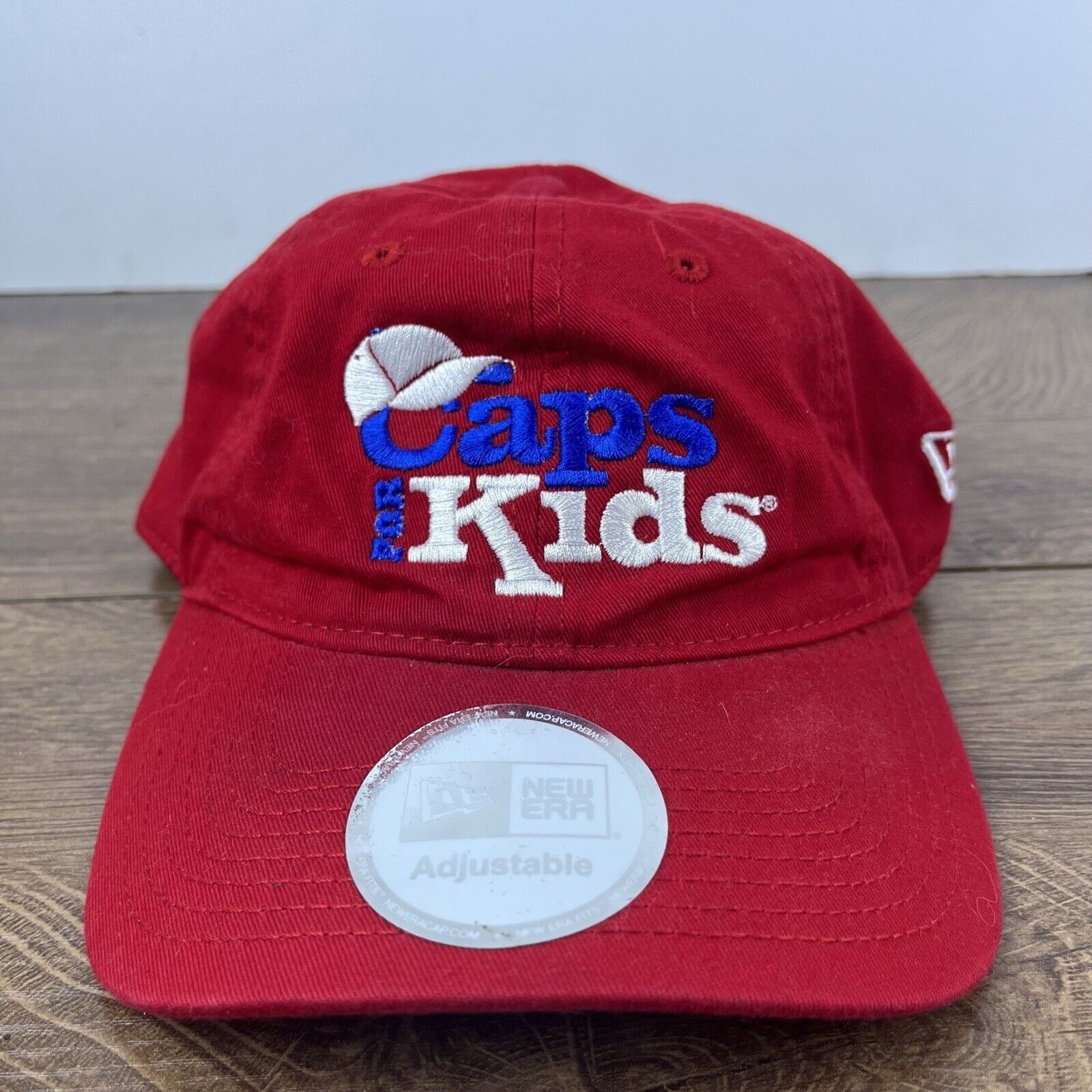 New Era Caps for Kids Hat New Era Adjustable Hat Red Hat Adjustable Size ONE SIZE - 3 Thumbnail