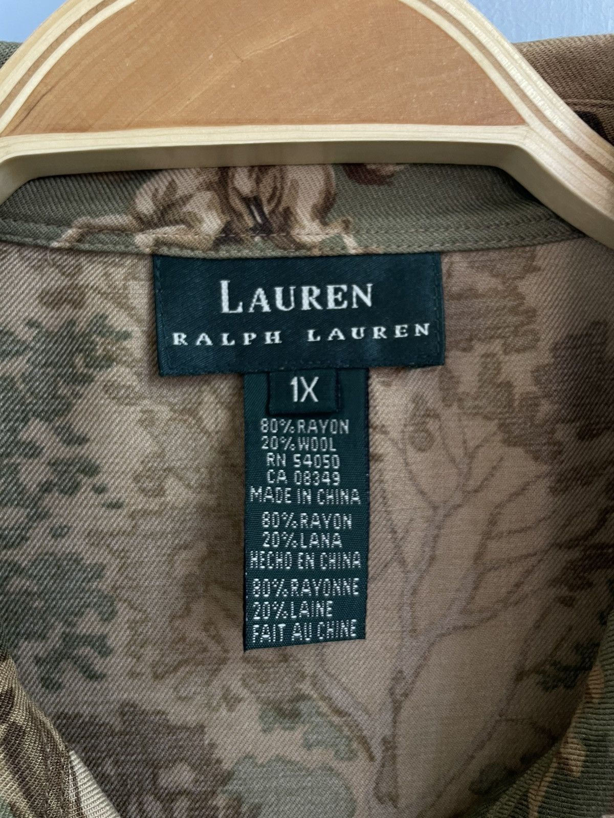 Lauren Ralph Lauren Vintage Lauren Ralph Lauren AOP button up Oxford shirt Size XL / US 12-14 / IT 48-50 - 5 Thumbnail
