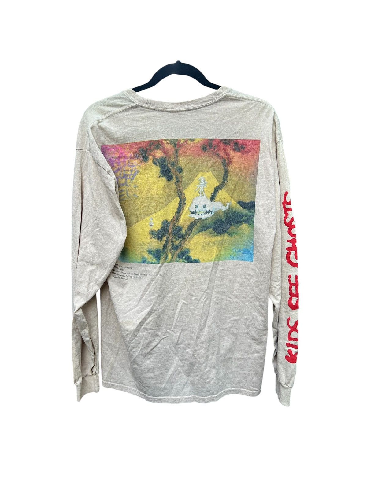 Kanye West Kids See Ghosts Longsleee Tee Size US L / EU 52-54 / 3 - 1 Thumbnail