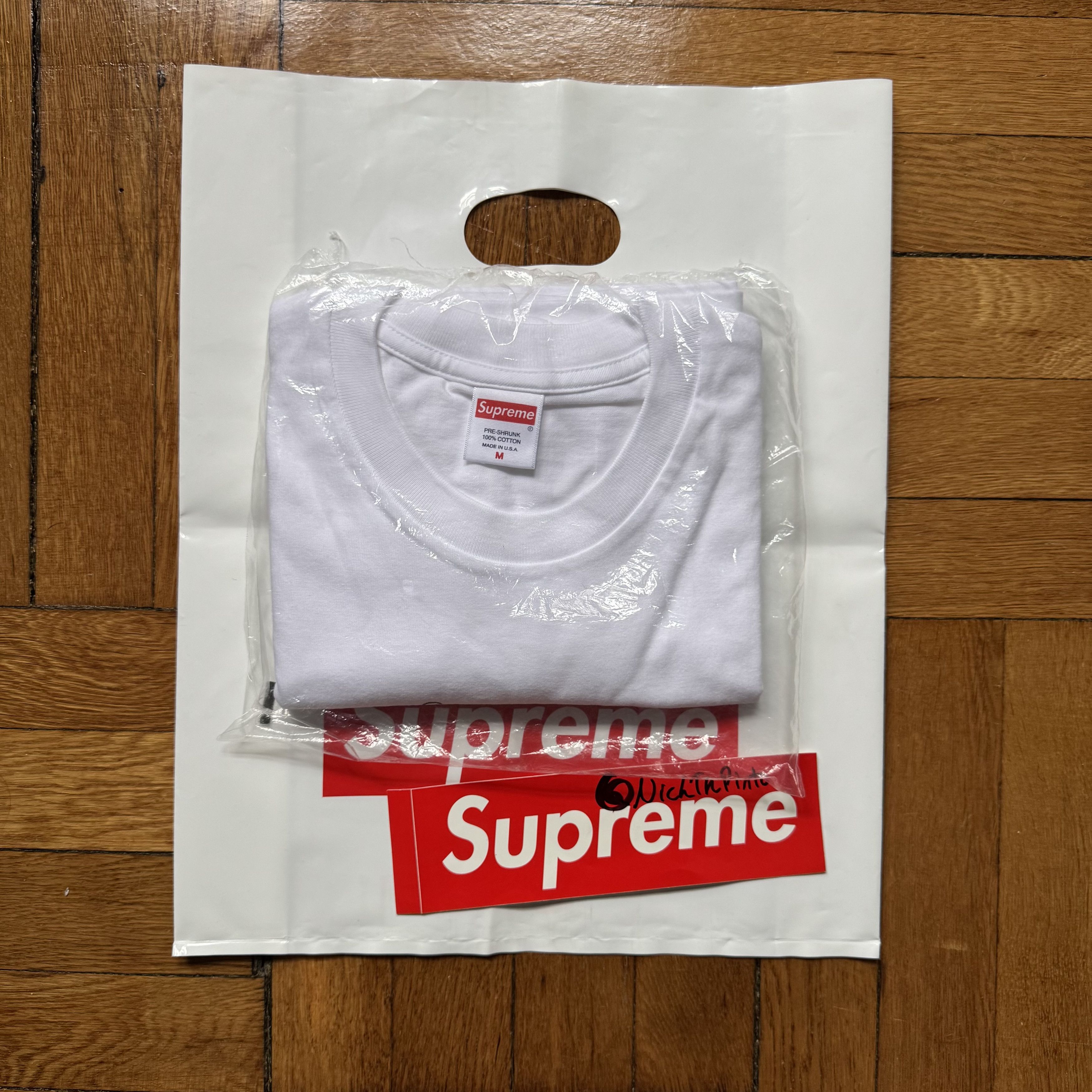 Supreme Eat Me Tee Size US M / EU 48-50 / 2 - 2 Thumbnail