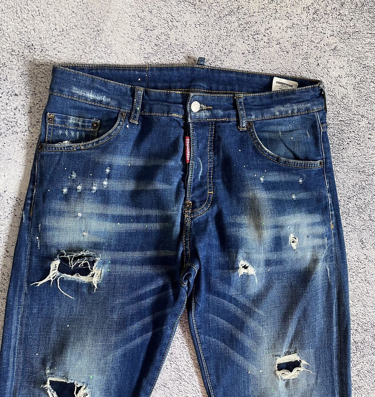 Dsquared2 Dsquared2 Men’s Jeans Denim Slim Jean Made In Italy Size 46 Size US 30 / EU 46 - 4 Thumbnail