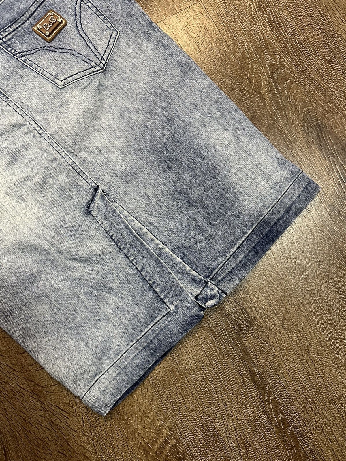 Dolce & Gabbana × Vintage Vintage Dolce&Gabbana Jeans Skirt Luxury Size 29" - 3 Thumbnail