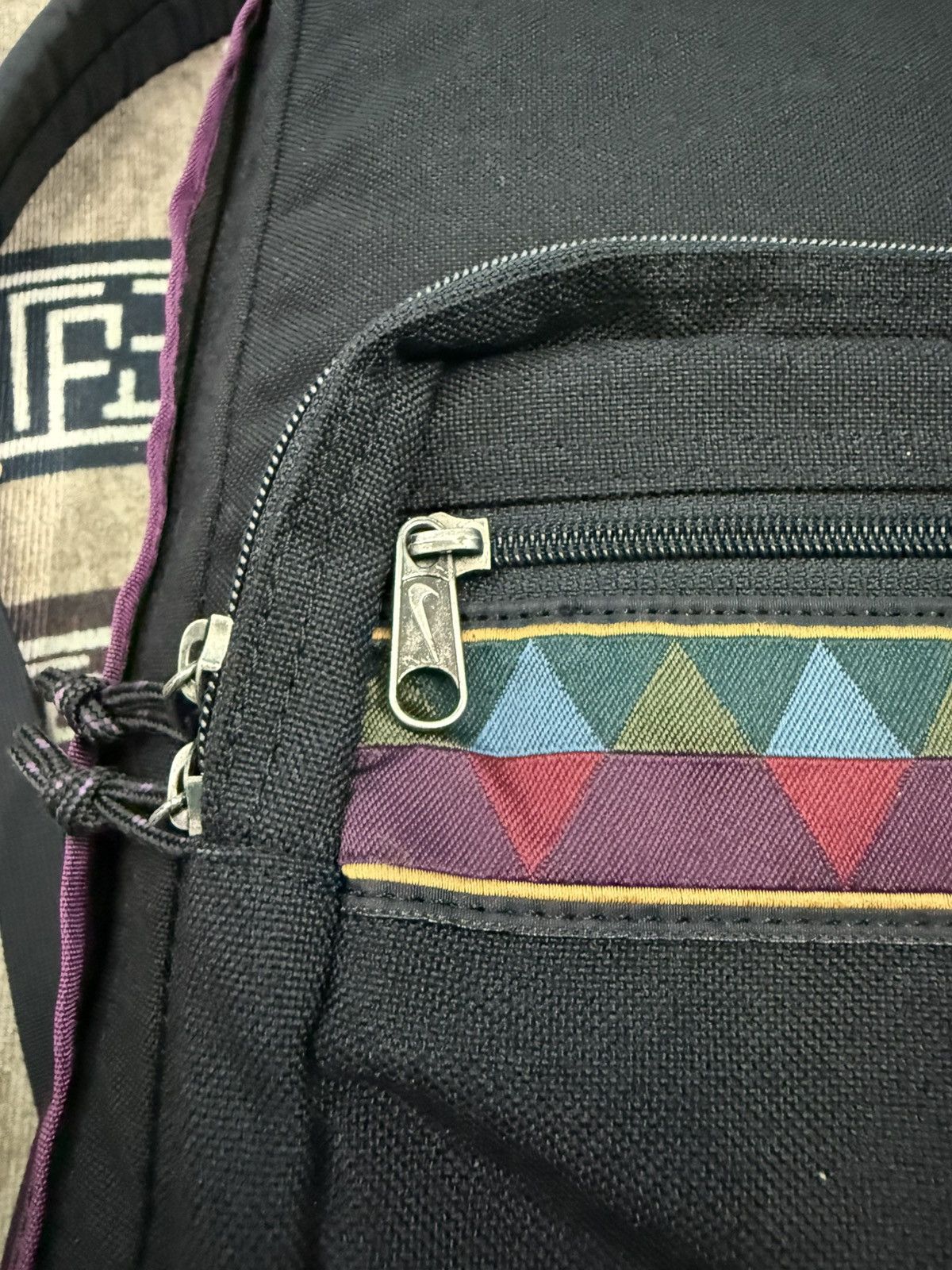 Nike VINTAGE NIKE AZTEC RUCKSACK BACKPACK Size ONE SIZE - 11 Thumbnail