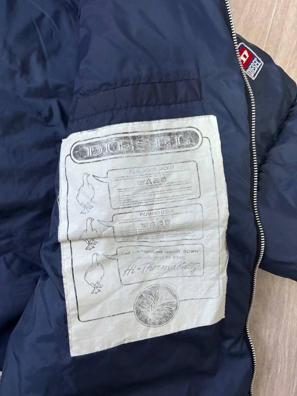 Diesel Vintage Diesel puffer jacket mens 90s Size US XXL / EU 58 / 5 - 9 Thumbnail