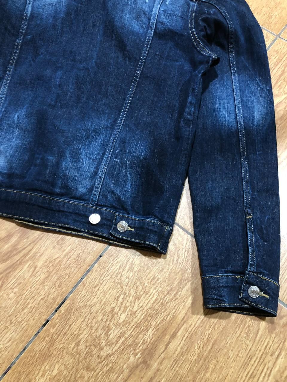 Dsquared2 Dsquared2 denim DAN overshirt with logo print Size US M / EU 48-50 / 2 - 16 Thumbnail