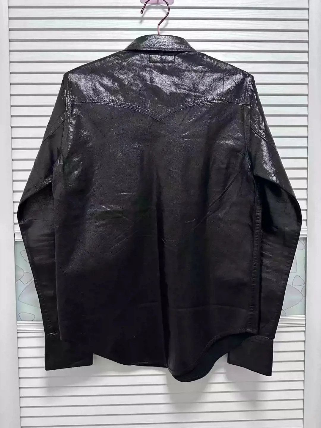 Saint Laurent Paris Saint Laurent Old leather jacket Size US M / EU 48-50 / 2 - 2 Thumbnail