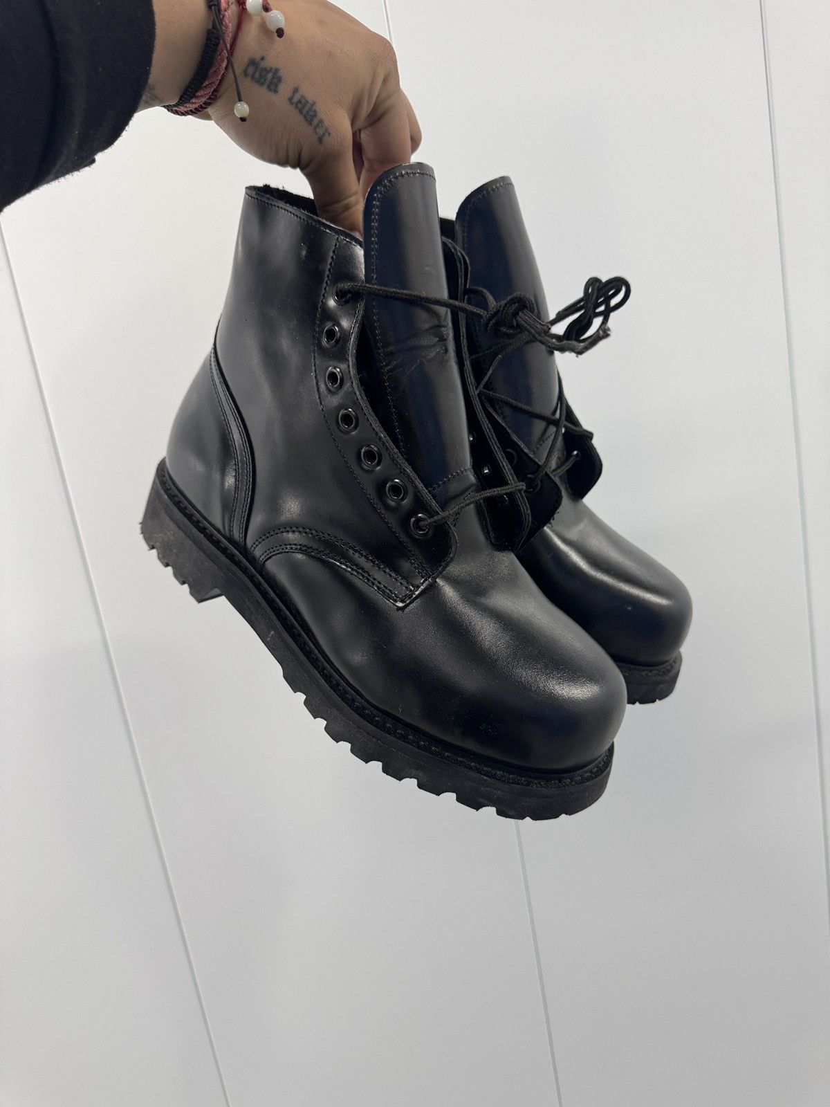 Vintage 1980's Platform Ankle Boots Size US 10 / EU 43 - 1 Thumbnail