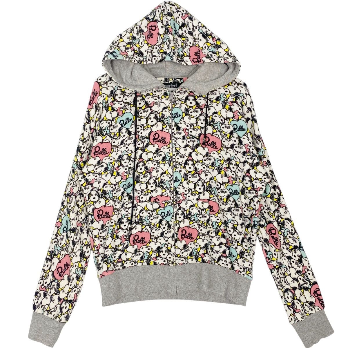 Other Vintage Aimerfeel X Peanuts Snoopy All Over Print Hoodie Size S / US 4 / IT 40 - 1 Thumbnail