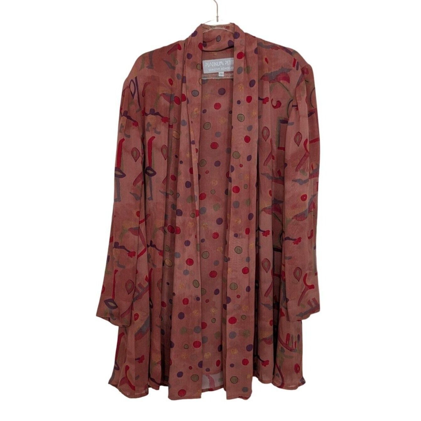 Vintage Vintage Platinum Dorothy Schoelen Polka Dot Cardigan Women S Size S / US 4 / IT 40 - 1 Thumbnail