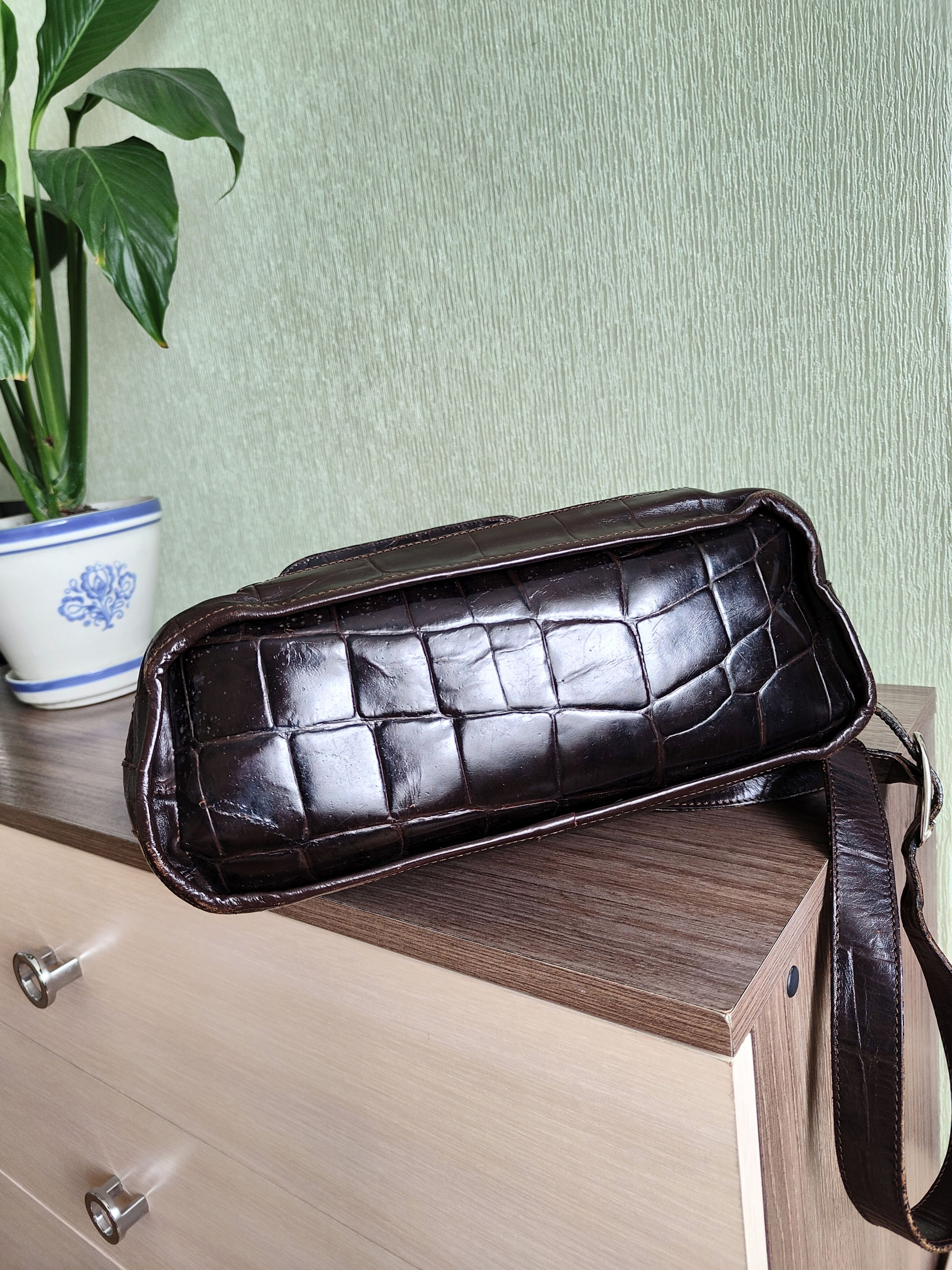Valentino Valentino Garavani Vintage Leather Bag Shoulder Bag VLTN Size ONE SIZE - 11 Thumbnail
