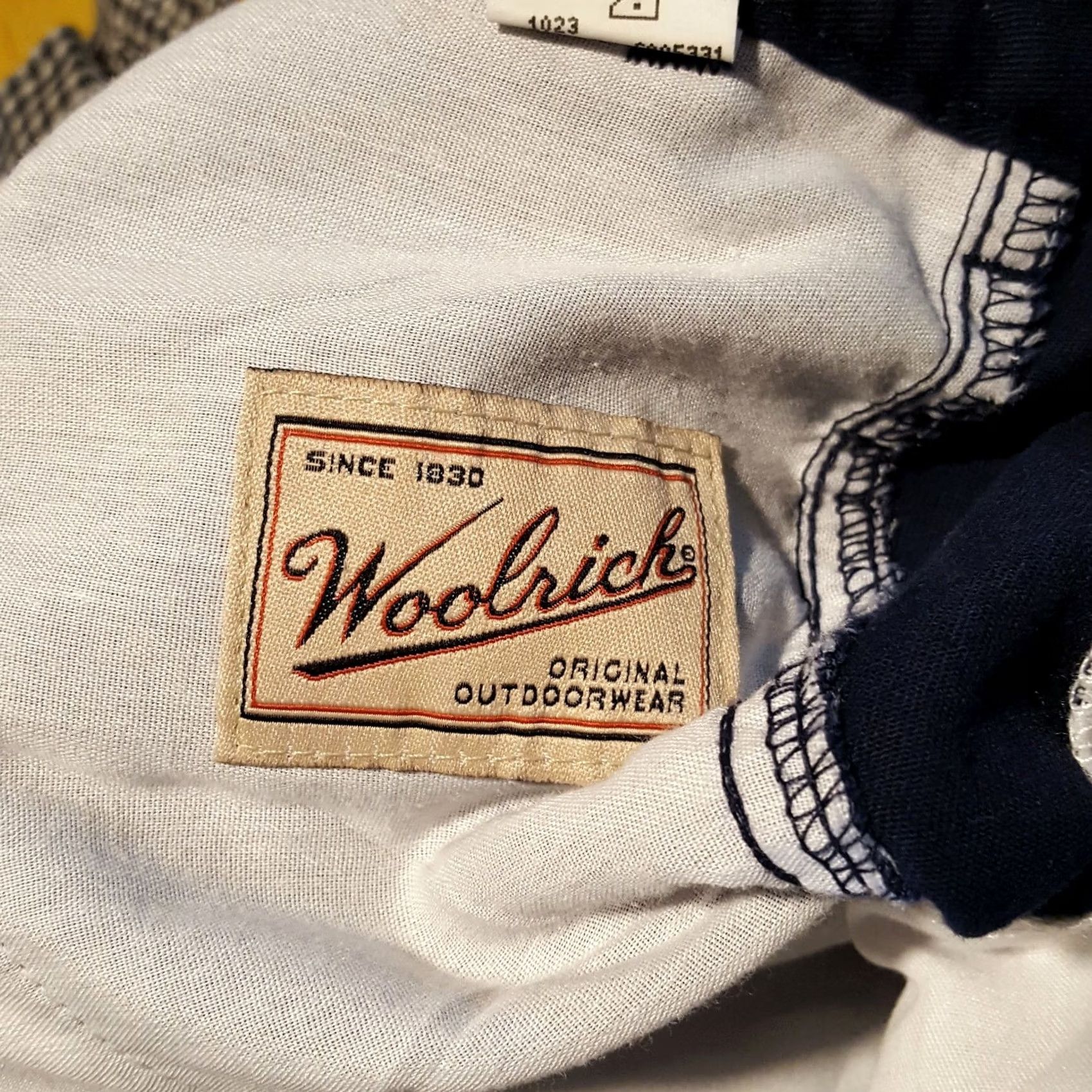 Vintage VTG Woolrich Golf Size 52" Navy Blue Big & Tall Chino Tennis Dress Shorts Size US 36 / EU 52 - 7 Thumbnail