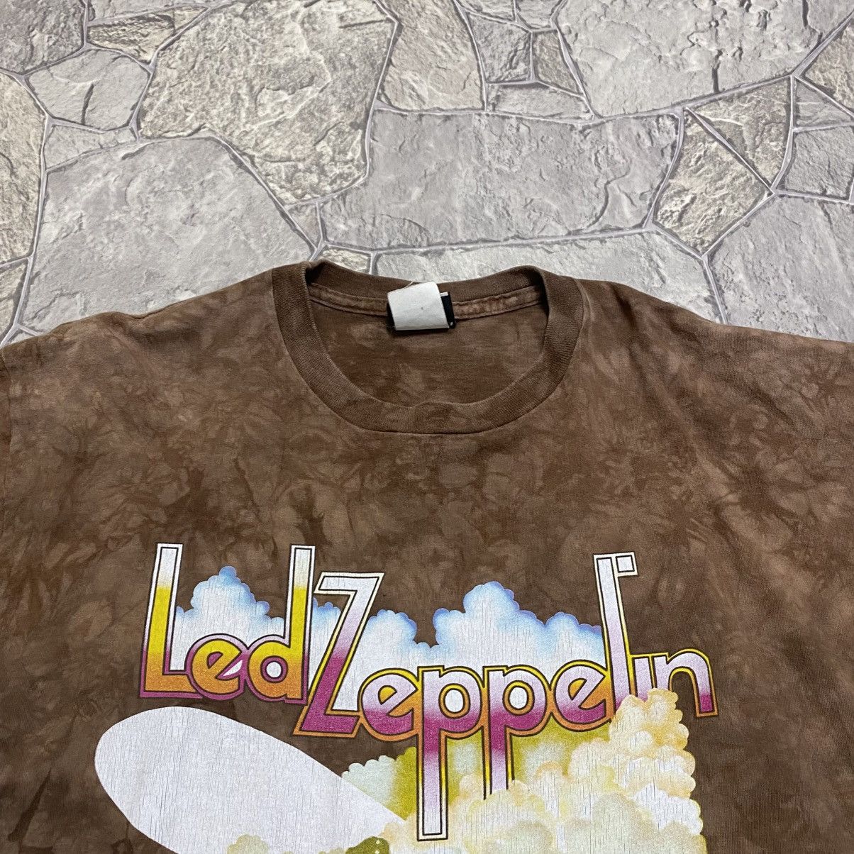 Liquid Blue Led Zeppelin T-shirt Big Logo Tee Size US L / EU 52-54 / 3 - 5 Thumbnail