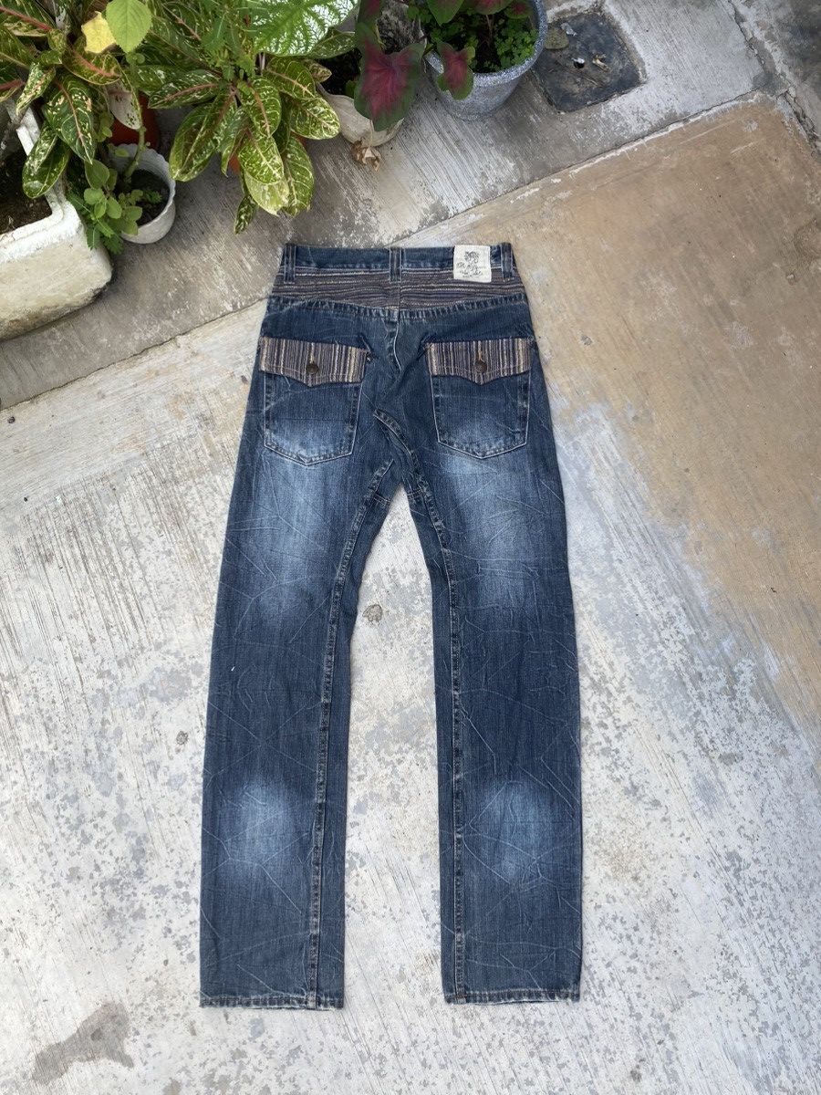Japanese Brand Dominate Handcrafted stone washed jeans Size US 29 - 2 Thumbnail