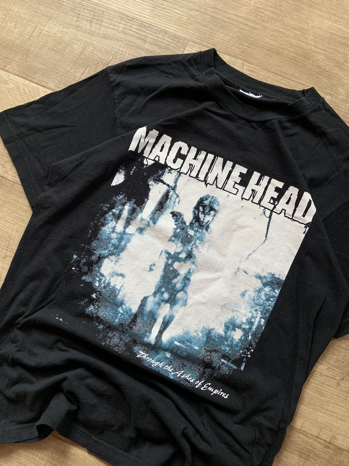 Band Tees × Vintage vintage machine head 2003 through the ashes of empires tee Size US XL / EU 56 / 4 - 3 Thumbnail