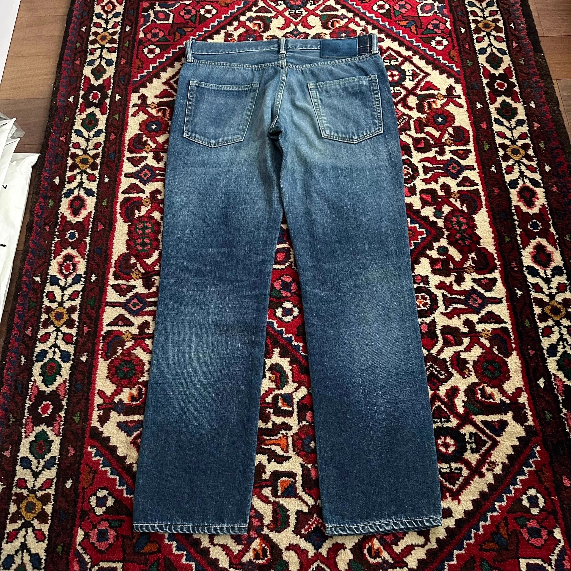 Visvim visvim 17aw 04d10 washed denim jeans w34l30 Size US 34 / EU 50 - 4 Thumbnail