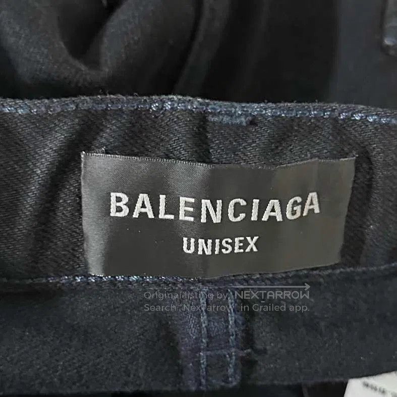 Balenciaga Balenciaga size S Distressed deep blue logging denim jeans Size US 30 / EU 46 - 6 Thumbnail