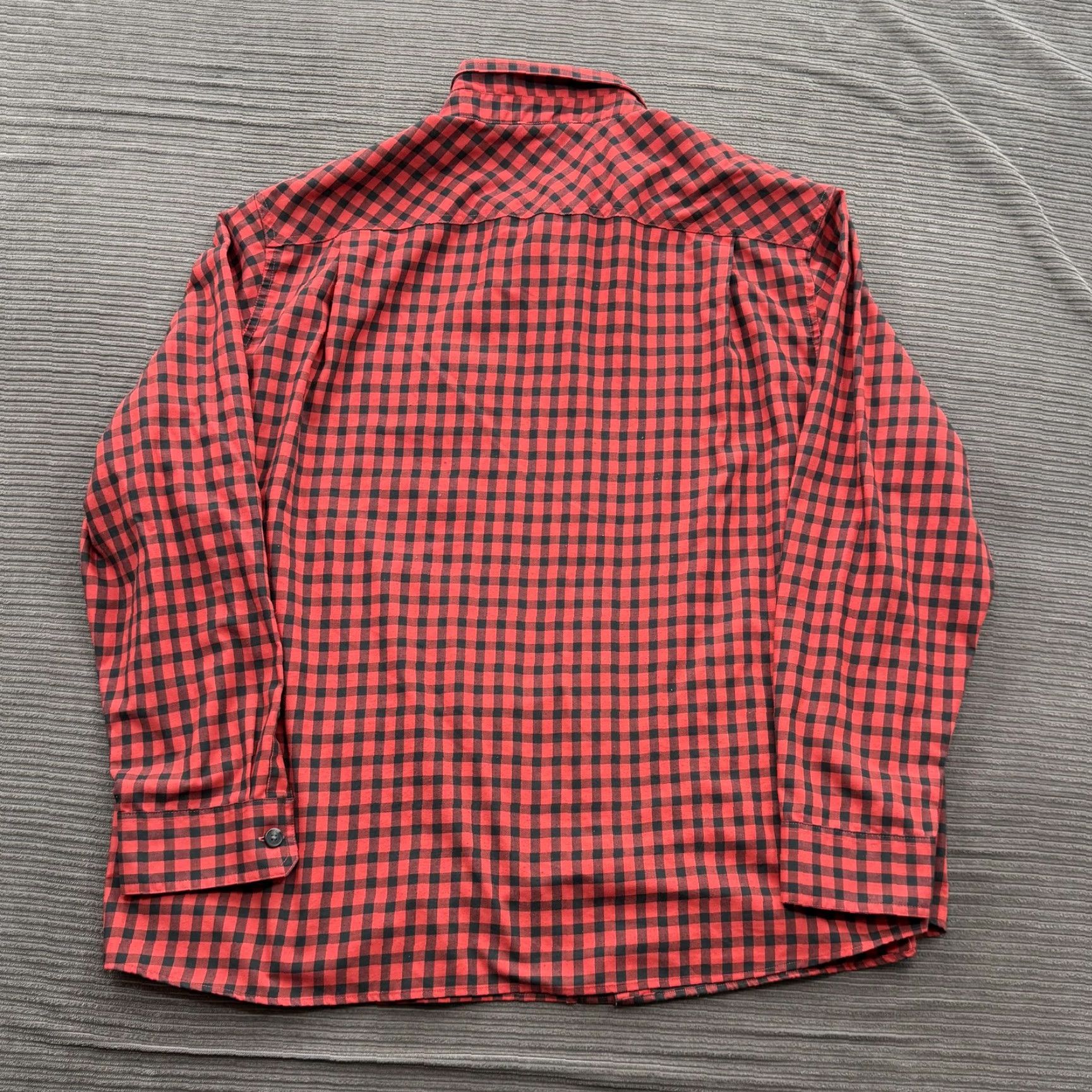 Vintage Alaskan Hardgear Shirt Mens 2XL Red Black Plaid Wool Blend Button Down Workwear Shirt Size US XXL / EU 58 / 5 - 2 Thumbnail