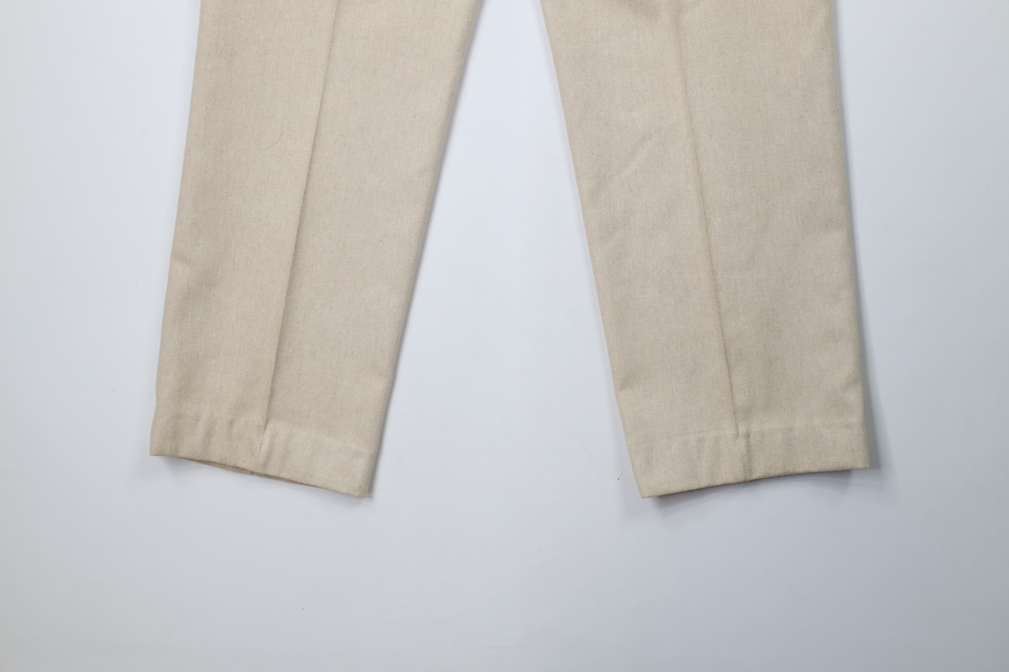 Vintage Vintage 90s Streetwear Heavy Wool Pleated Chino Pants Size US 36 / EU 52 - 13 Thumbnail