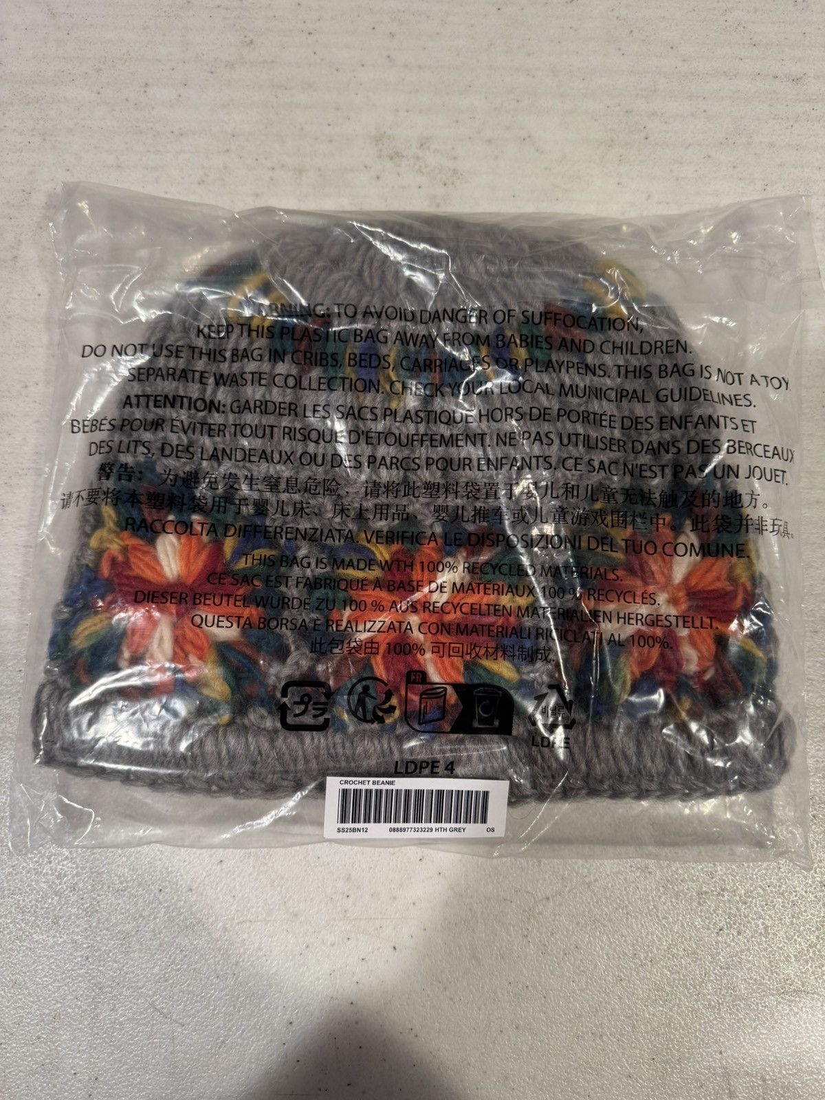 Supreme Supreme Crochet Beanie Size ONE SIZE - 4 Thumbnail