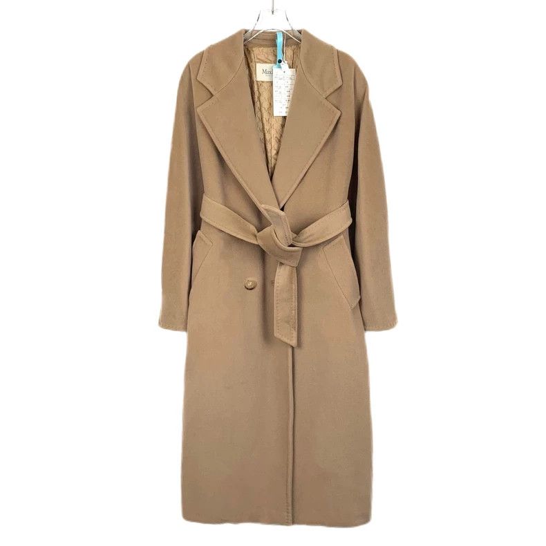 Max Mara Max Mara 101801 Collection Brown Sheepwool Lapel Double Br Size XL / US 12-14 / IT 48-50 - 1 Thumbnail