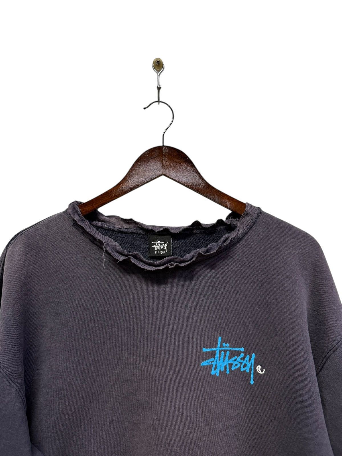 Stussy Thrashed Distressed stussy Size US L / EU 52-54 / 3 - 2 Thumbnail