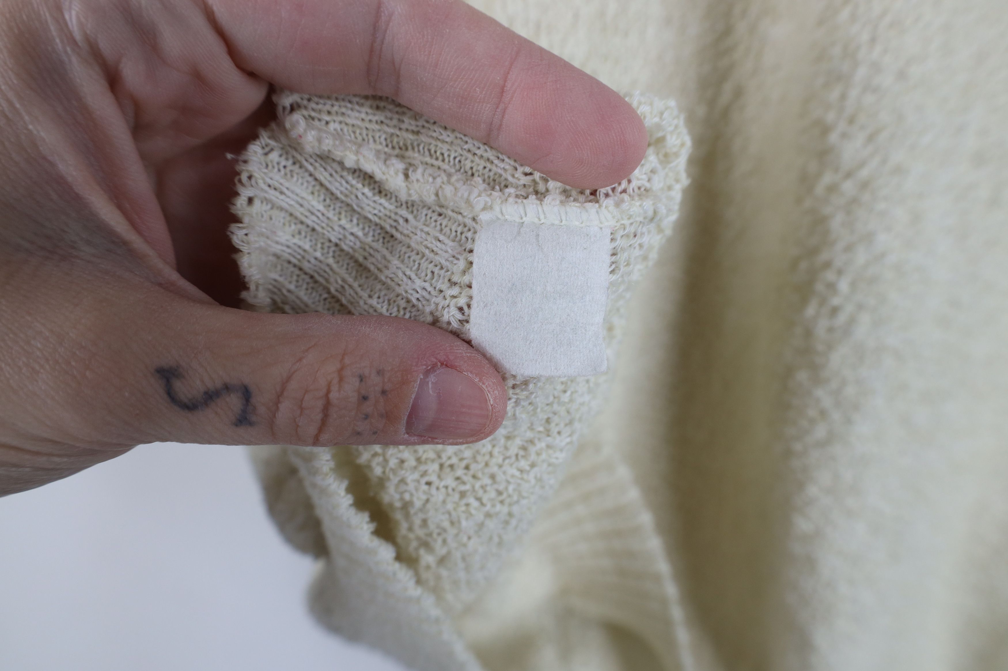 Vintage Vintage 50s 60s Streetwear Crochet Short Sleeve Sweater USA Size L / US 10 / IT 46 - 10 Thumbnail