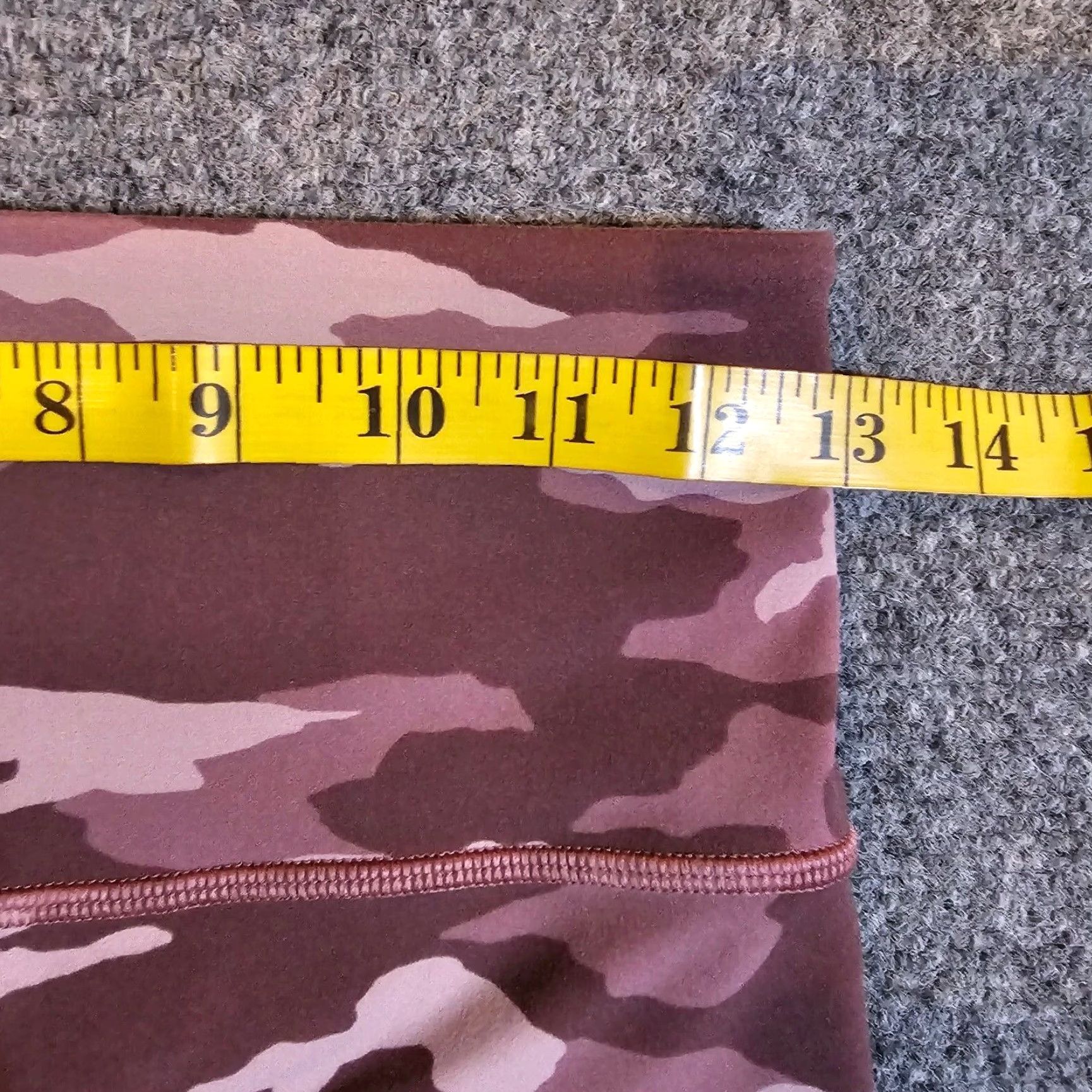Athleta Athleta Pants Womens Small Pink Camo Elation 7/8 Cropped Stretch Athletic Causal Size 28" / US 6 / IT 42 - 5 Thumbnail
