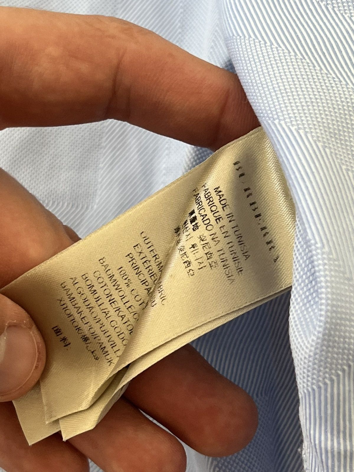 Burberry ‼️Archival Burberry OldMoney Premium Luxury Cell Logo Shirt‼️ Size US L / EU 52-54 / 3 - 21 Thumbnail